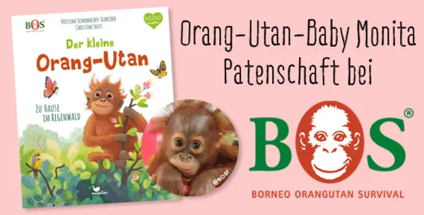Orang-Utan-Baby Monita Patenschaft